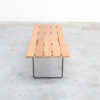 Elegant Bench of the 1950s inspired by Harry Bertoia