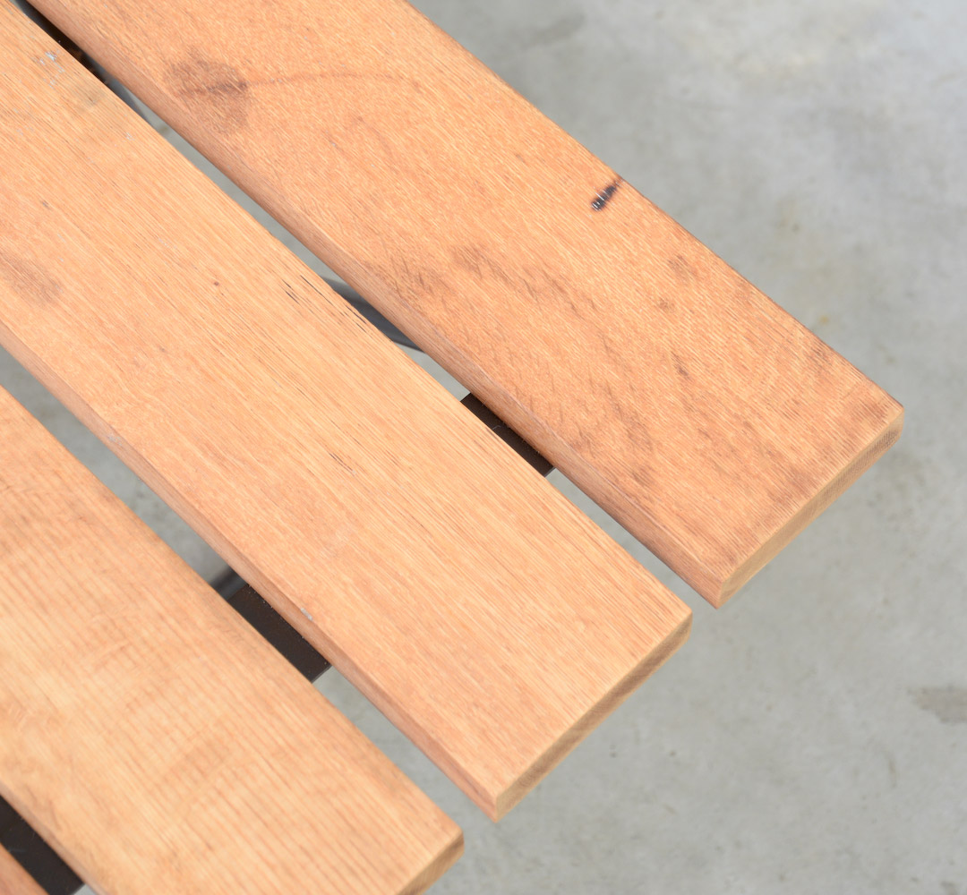 Elegant Bench of the 1950s inspired by Harry Bertoia