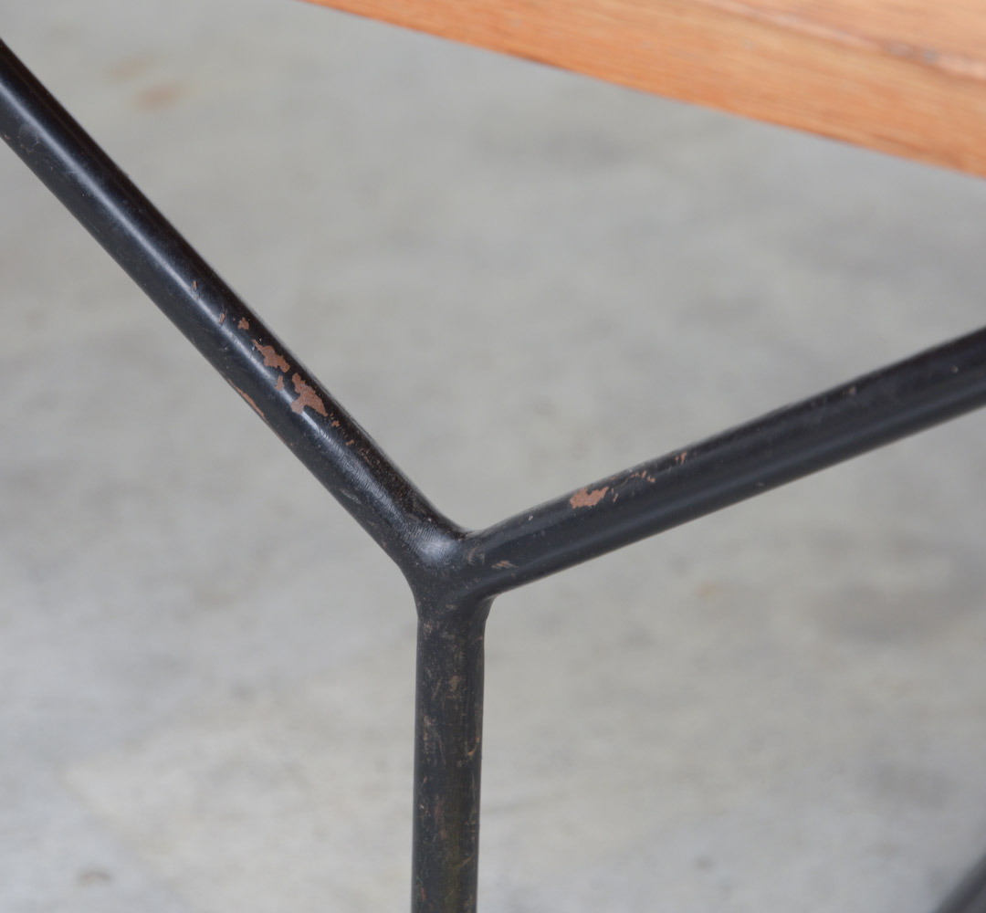 Elegant Bench of the 1950s inspired by Harry Bertoia