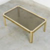 Solid Brass Coffee Table of the 1970s