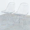 Chrome Wire Chair by Charles and Ray Eames for Herman Miller