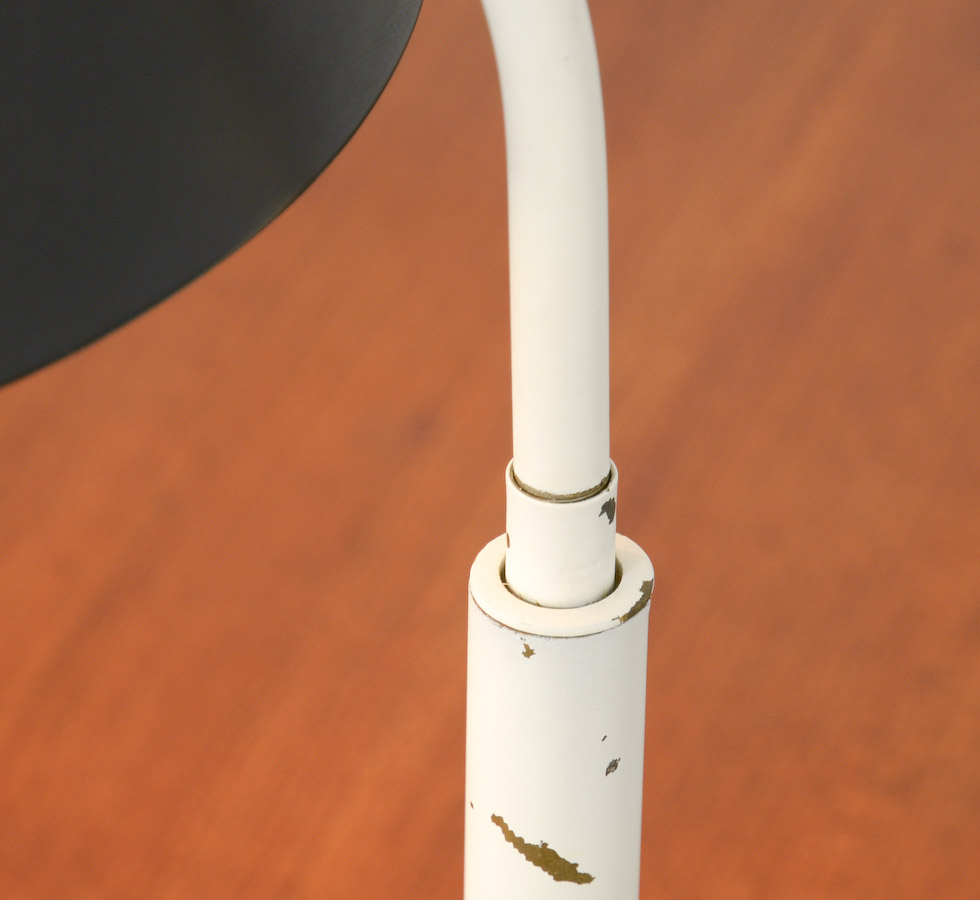 Black & White Industrial Modernist Desk Lamp