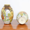Rare Pair of Polychrome Vases by Charles Catteau and Jan Wind for Boch Keramis, 1934
