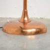 Red Copper Art Deco Floor Lamp