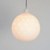 White Glass Pendant Lamp attr. to Vilhelm Wohlert, Louis Poulsen