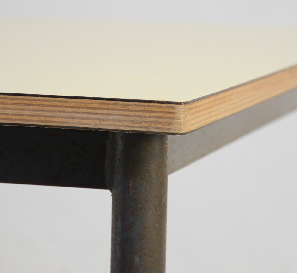 Square Industrial Table