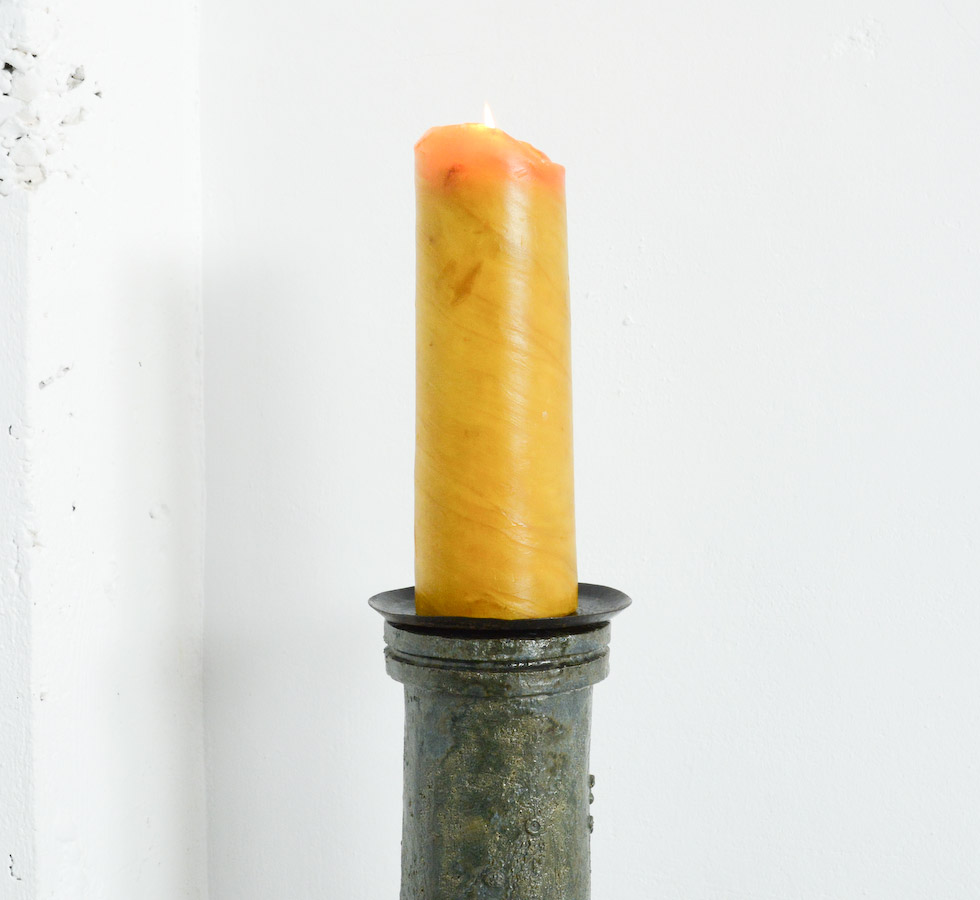 Belgian Ceramic Candle Holder, 1967
