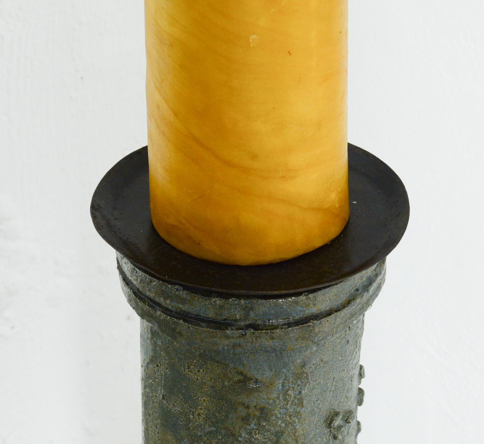 Belgian Ceramic Candle Holder, 1967