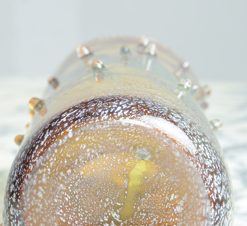 Sculptural Murano Glass Vase of the 1970s