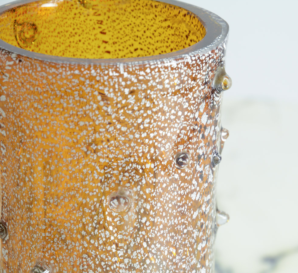 Sculptural Murano Glass Vase of the 1970s