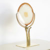 Elegant Brass and Agate Sculpture in the manner of Claude Lalanne