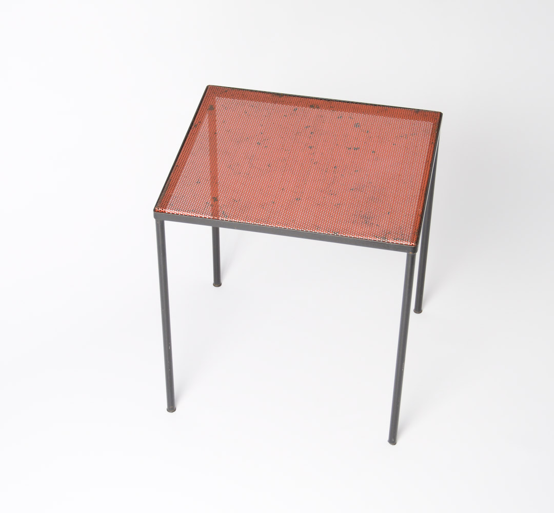 Mathieu Mathégot Style Side Table