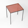 Mathieu Mathégot Style Side Table