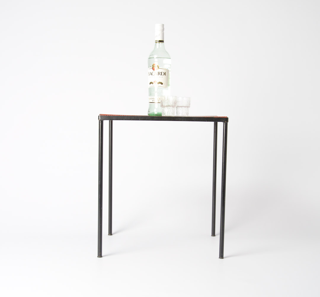 Mathieu Mathégot Style Side Table