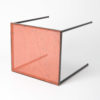 Mathieu Mathégot Style Side Table