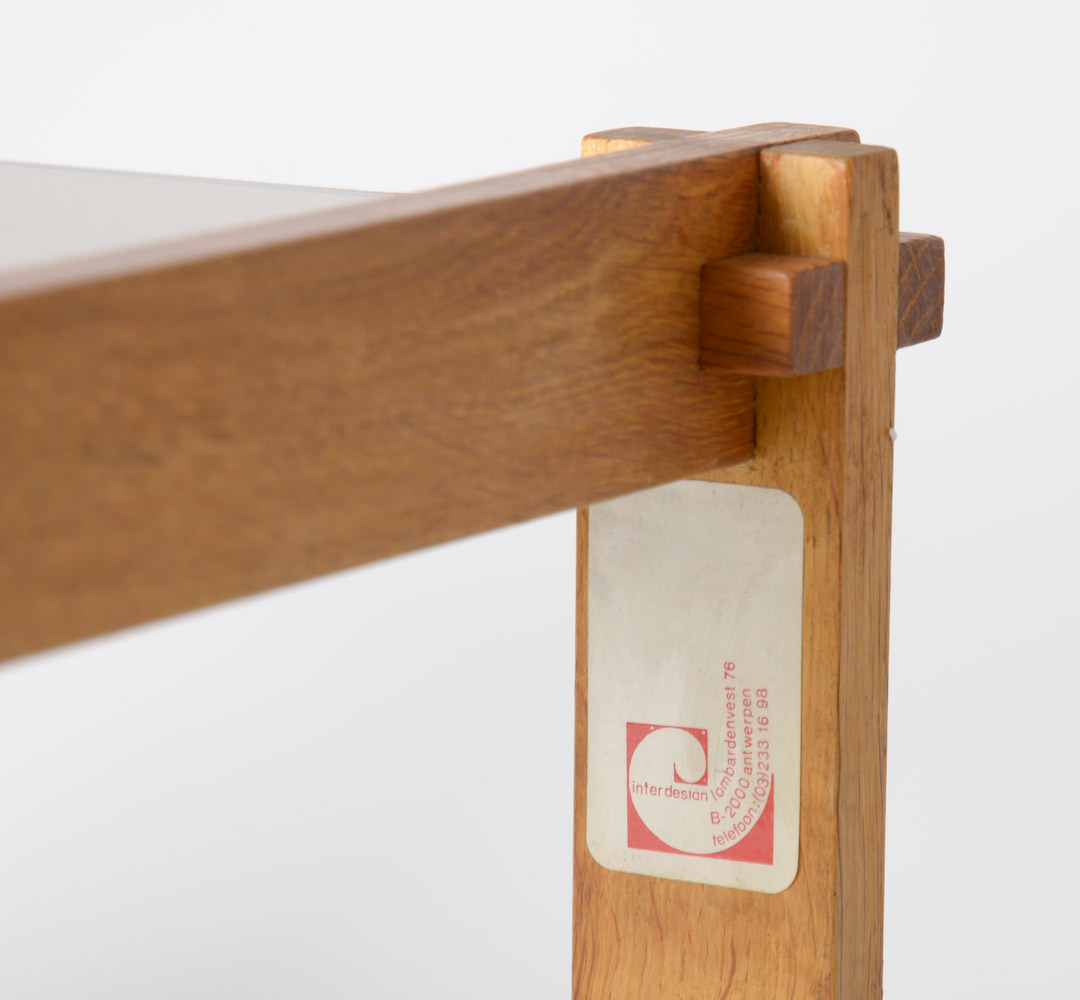 Rare Cubist Side Table