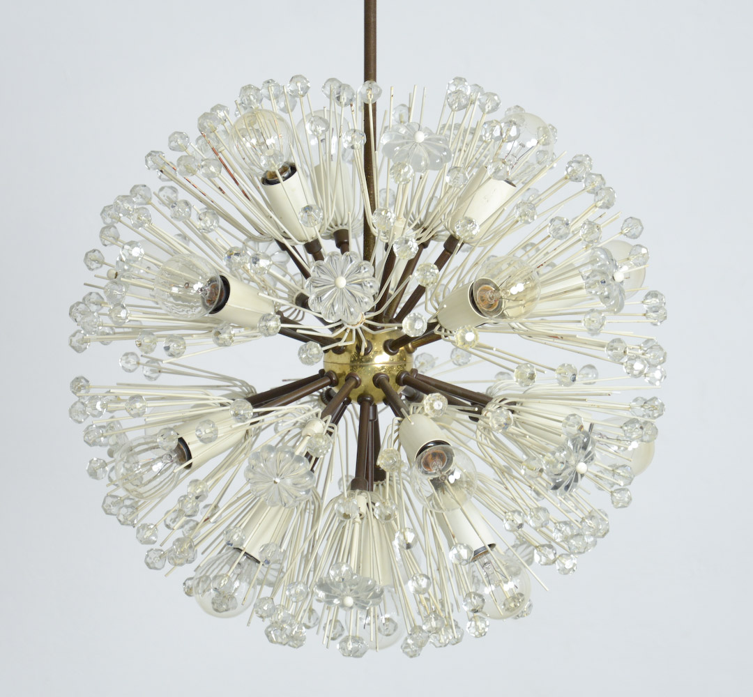 Dandelion Chandelier by Emil Stejnar for Rupert Nikoll