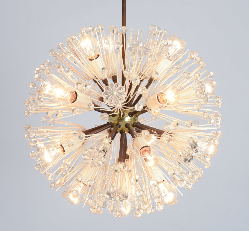 Dandelion Chandelier by Emil Stejnar for Rupert Nikoll