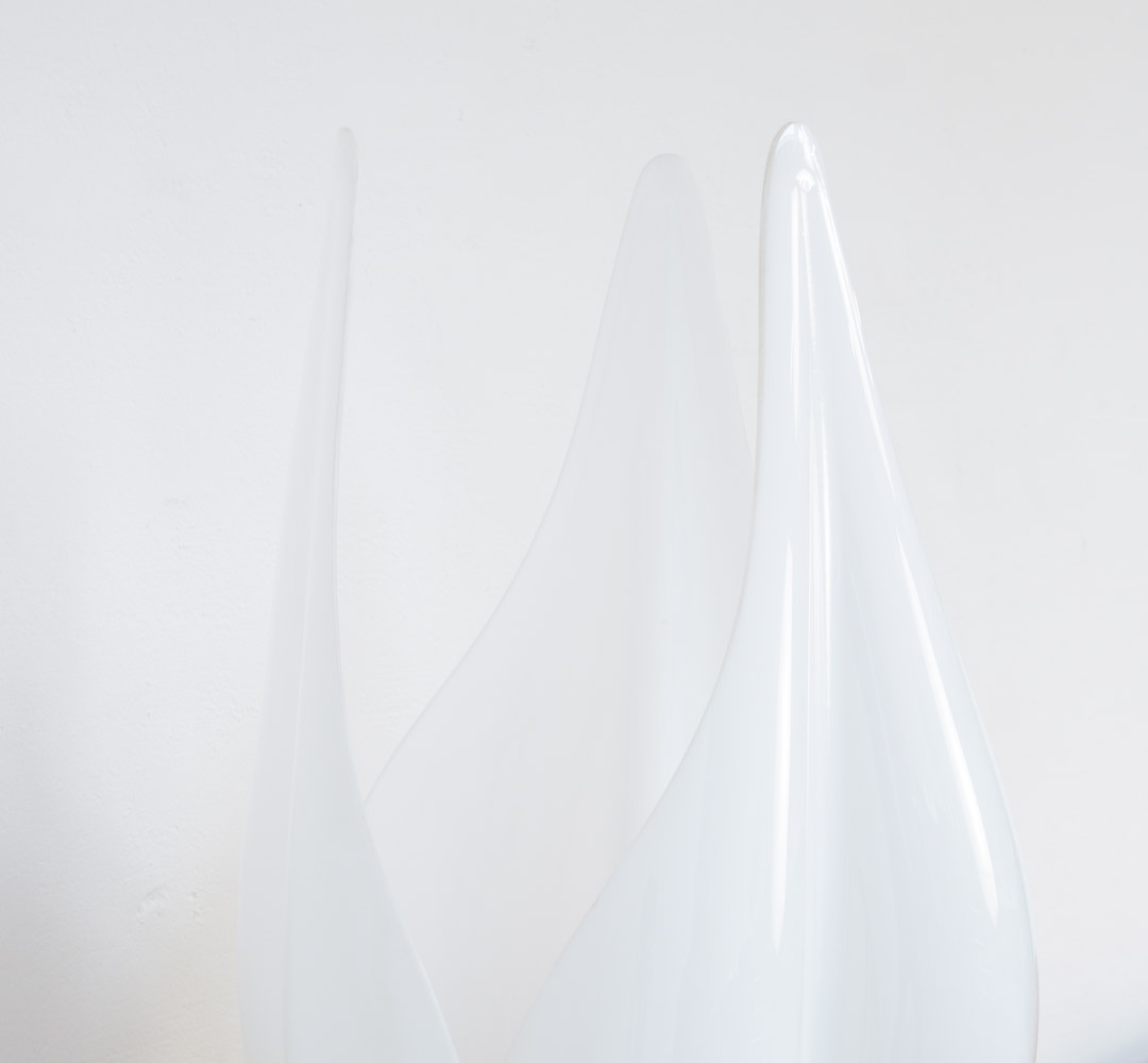 Decorative Tulip Table Lamp by Rougier