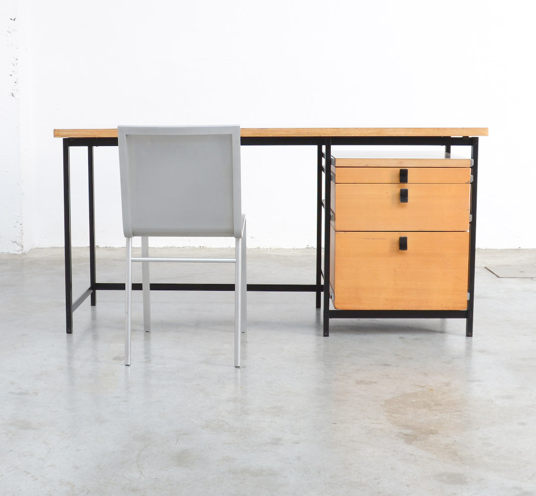 Desk by Jules Wabbes for Mobilier Universel
