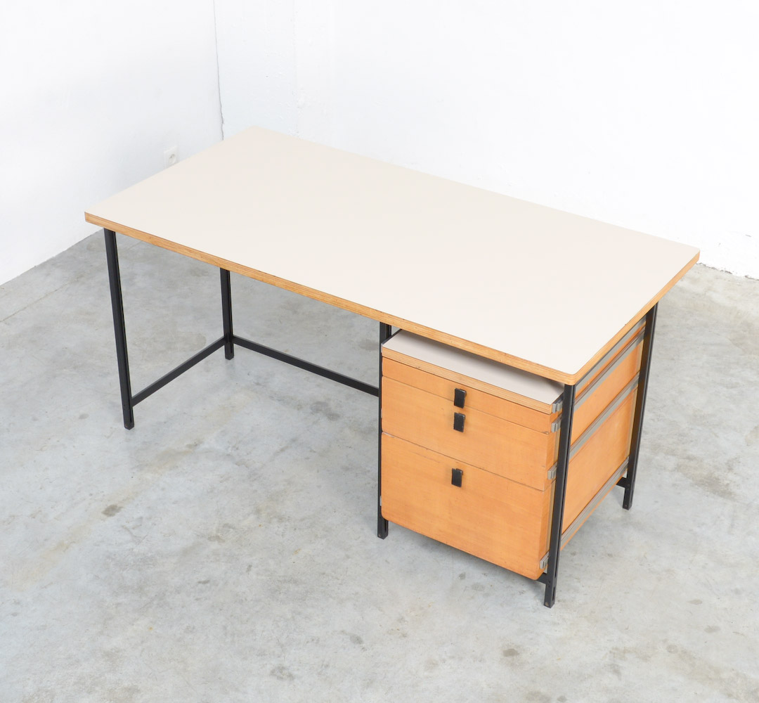 Desk by Jules Wabbes for Mobilier Universel