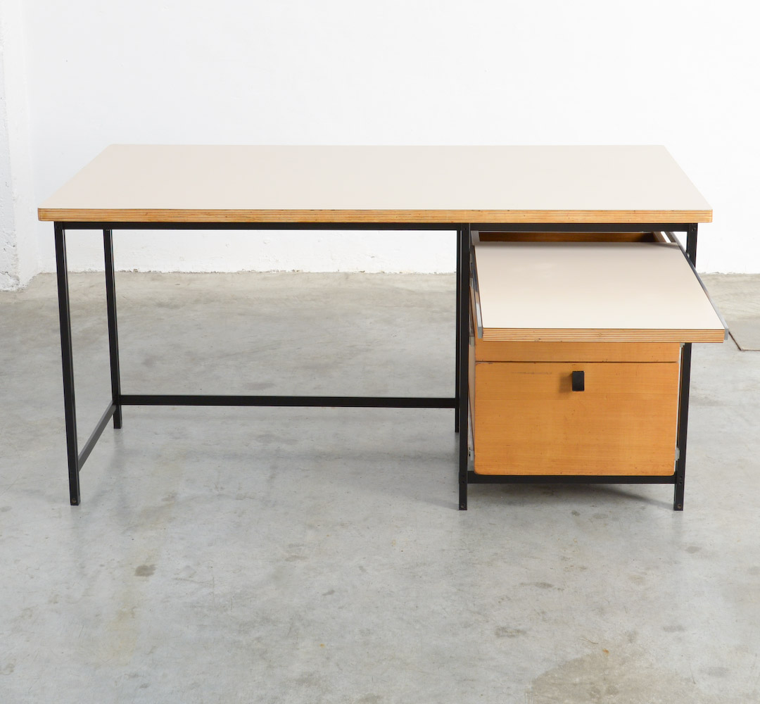Desk by Jules Wabbes for Mobilier Universel
