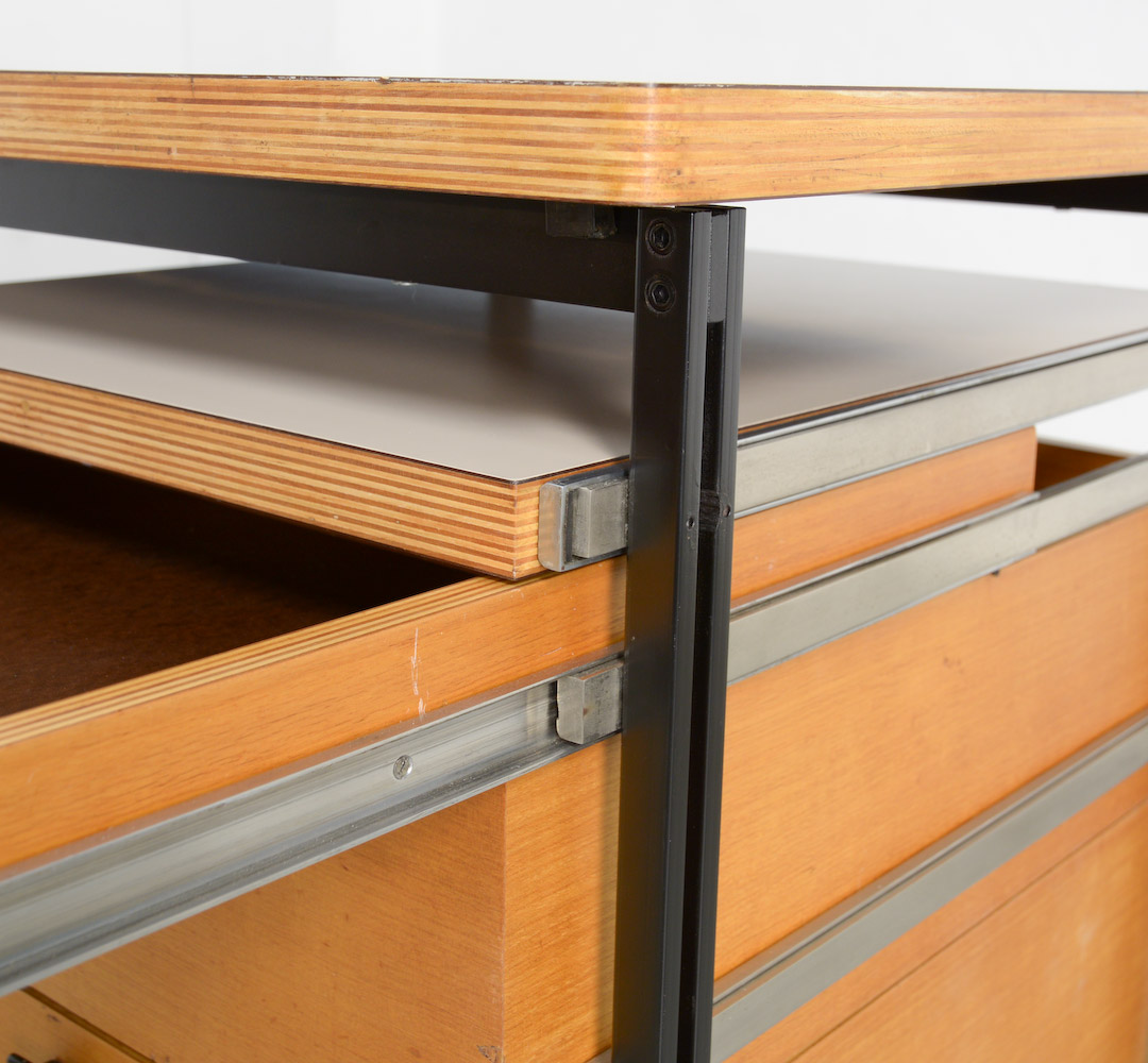 Desk by Jules Wabbes for Mobilier Universel