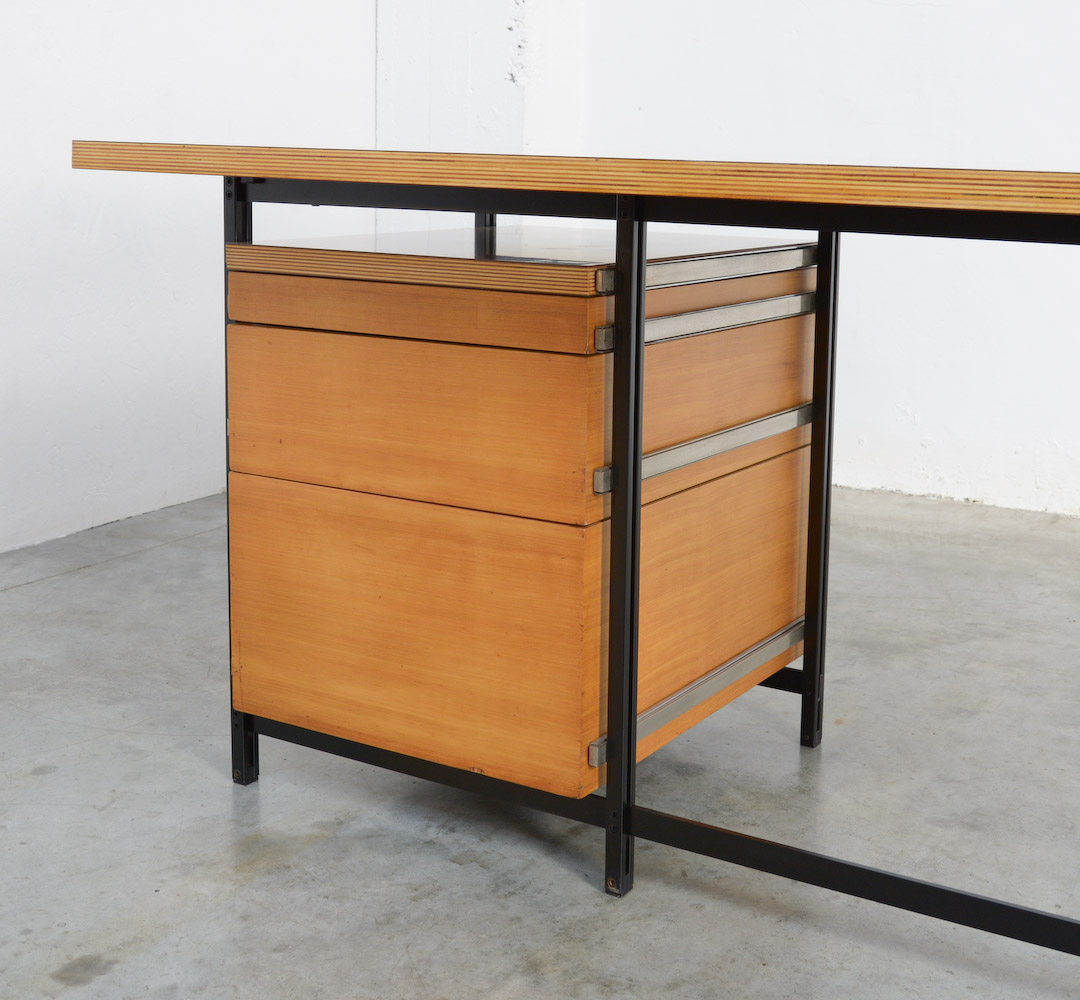 Desk by Jules Wabbes for Mobilier Universel