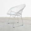 Chrome Diamond Chair by Harry Bertoia for Knoll Int.