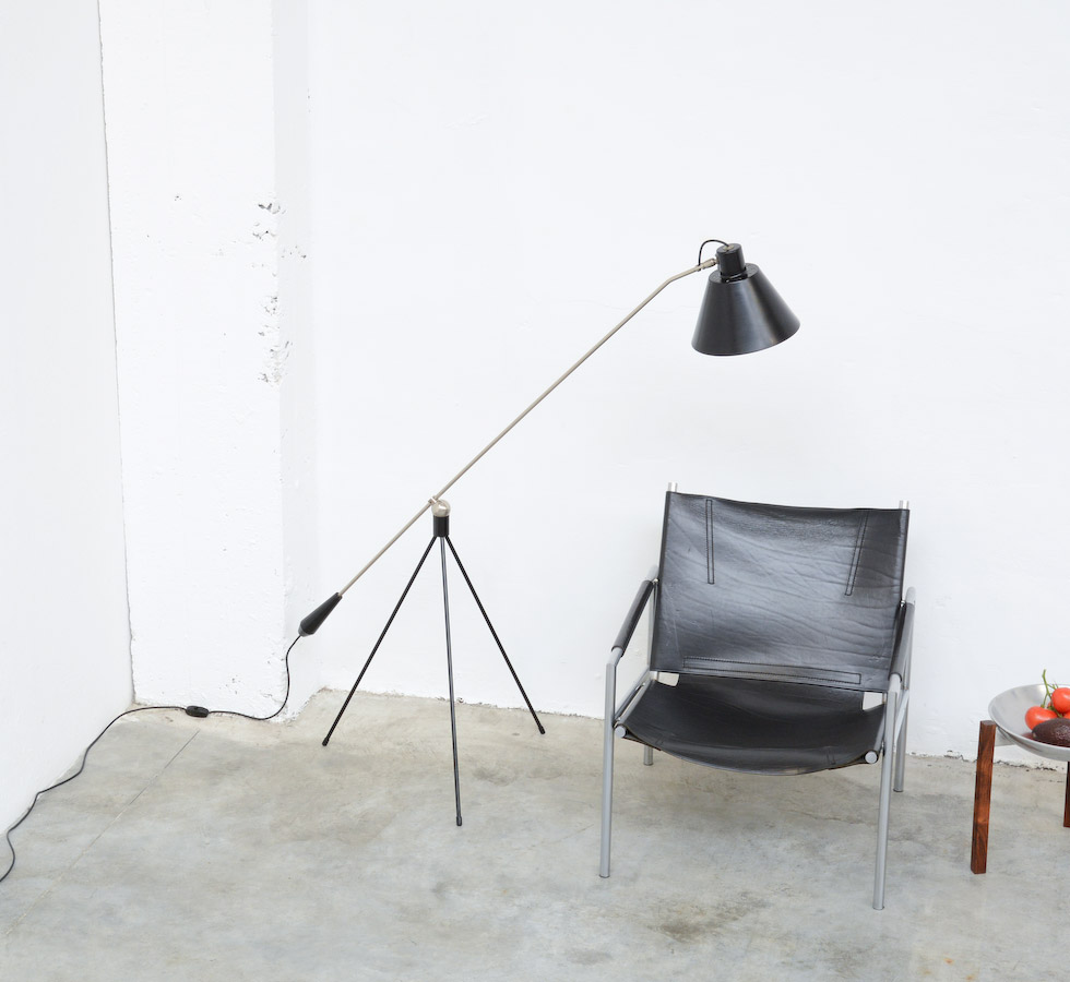 Magnificent floor lamp Magneto by H. Fillekes for Artiforte