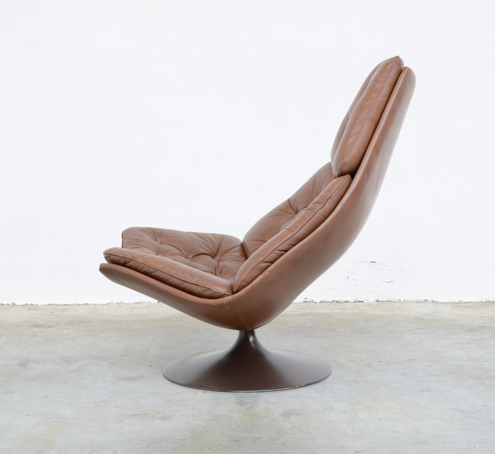 High Lounge Chair F588 by Geoffrey Harcourt for Artifort