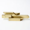 Geometric Brass Sculpture