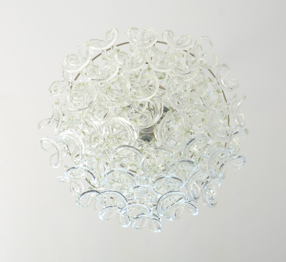 Giogali Chandelier by Angelo Mangiarotti for Vistosi