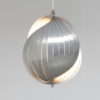 Aluminium Shell Lamp by Henri Mathieu, 1970