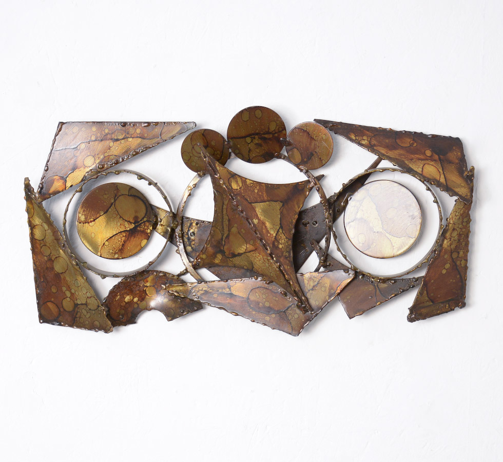 Brutalist Wall Sculpture by Henrik Horst, Denmark