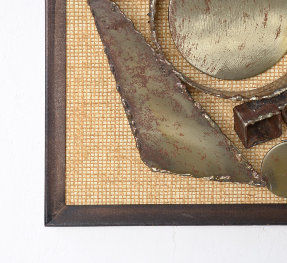 Brutalist Wall Sculpture by Henrik Horst