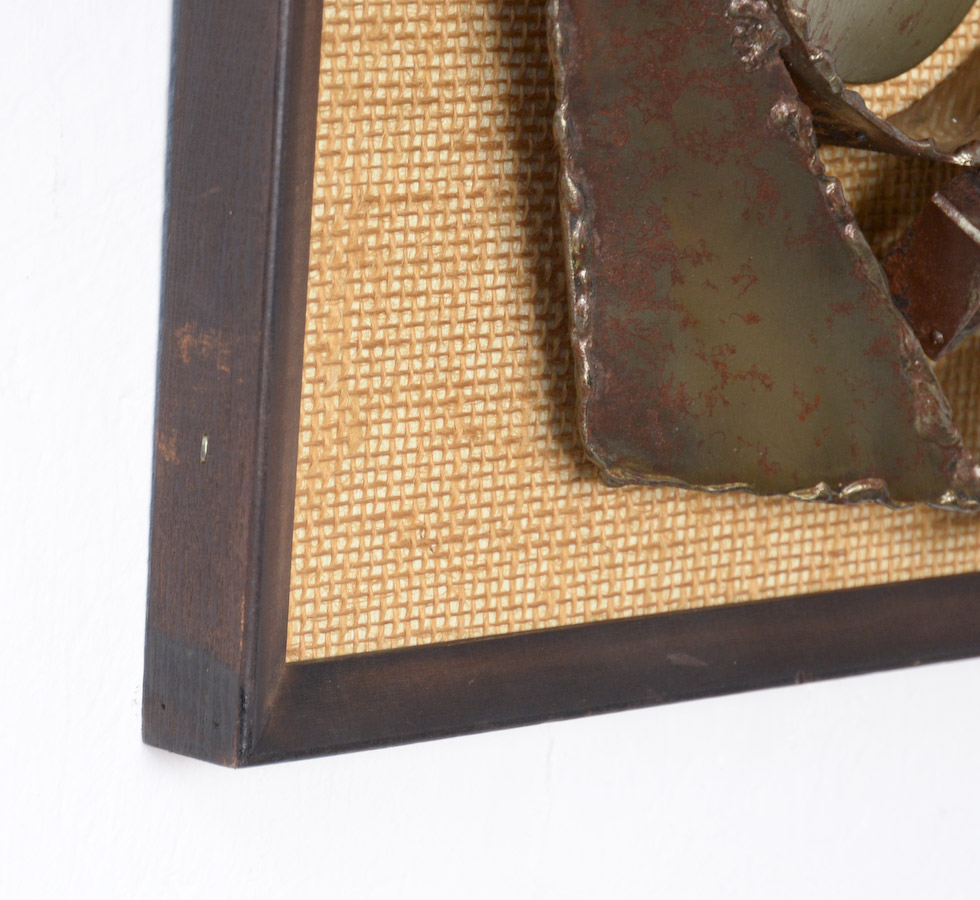 Brutalist Wall Sculpture by Henrik Horst