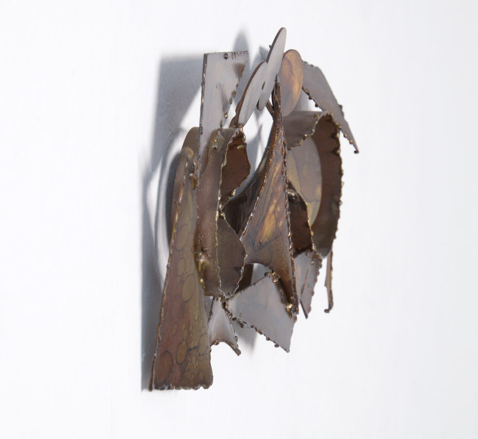 Brutalist Wall Sculpture by Henrik Horst, Denmark