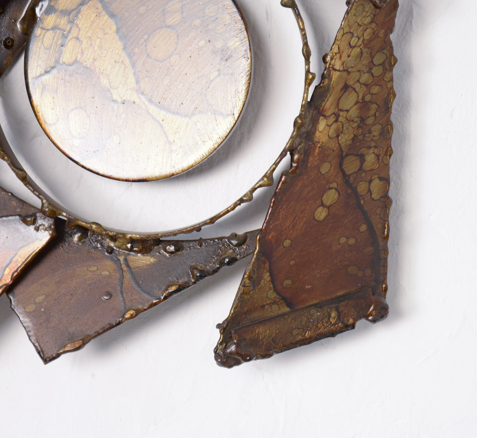 Brutalist Wall Sculpture by Henrik Horst, Denmark