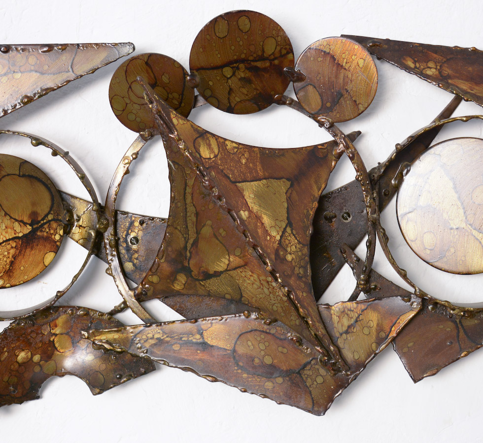 Brutalist Wall Sculpture by Henrik Horst, Denmark