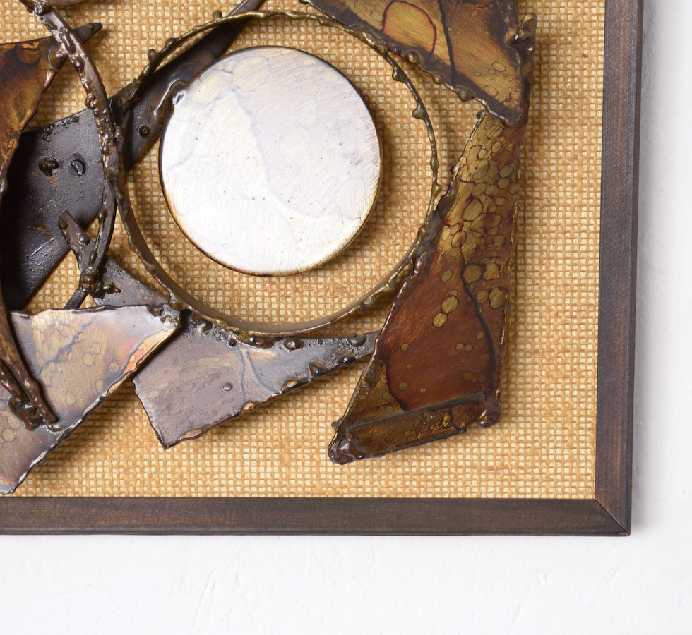 Brutalist Wall Sculpture by Henrik Horst, Denmark