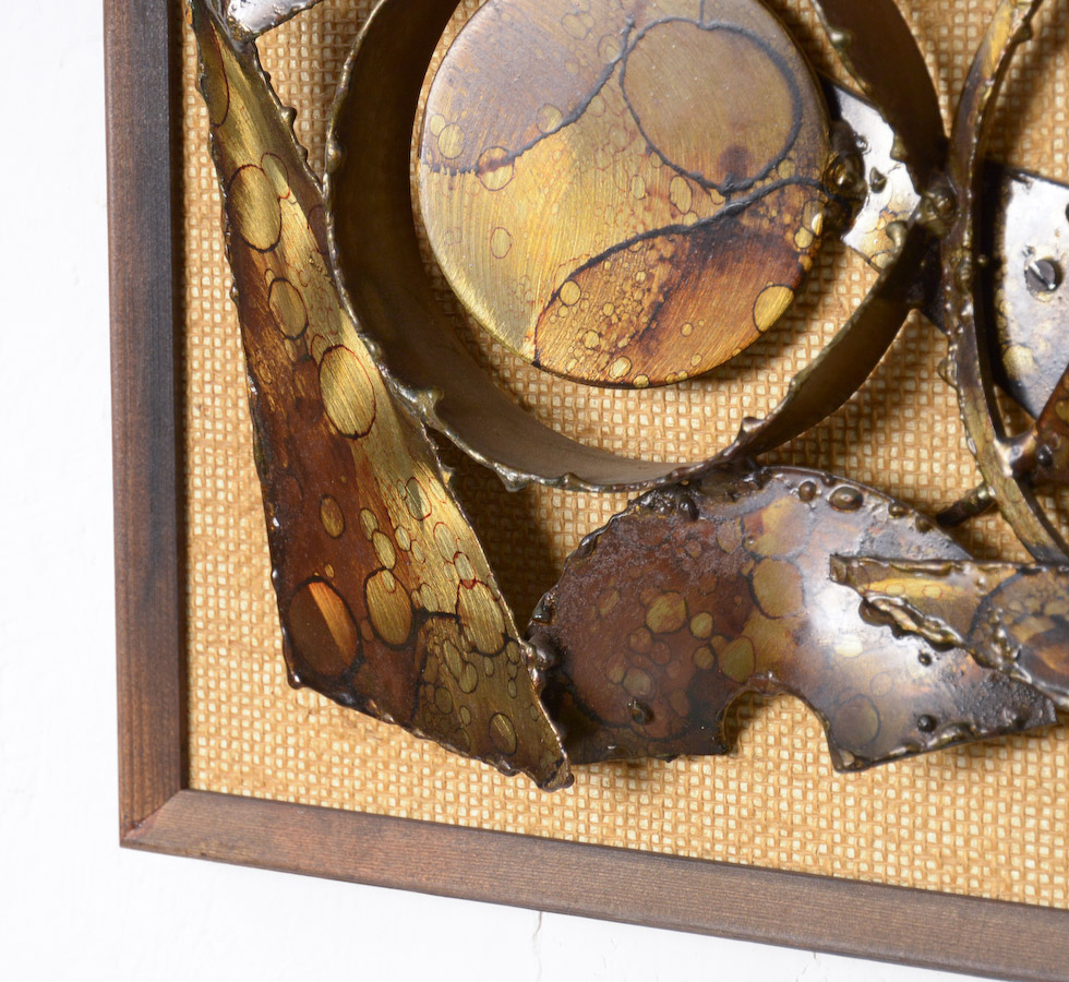 Brutalist Wall Sculpture by Henrik Horst, Denmark