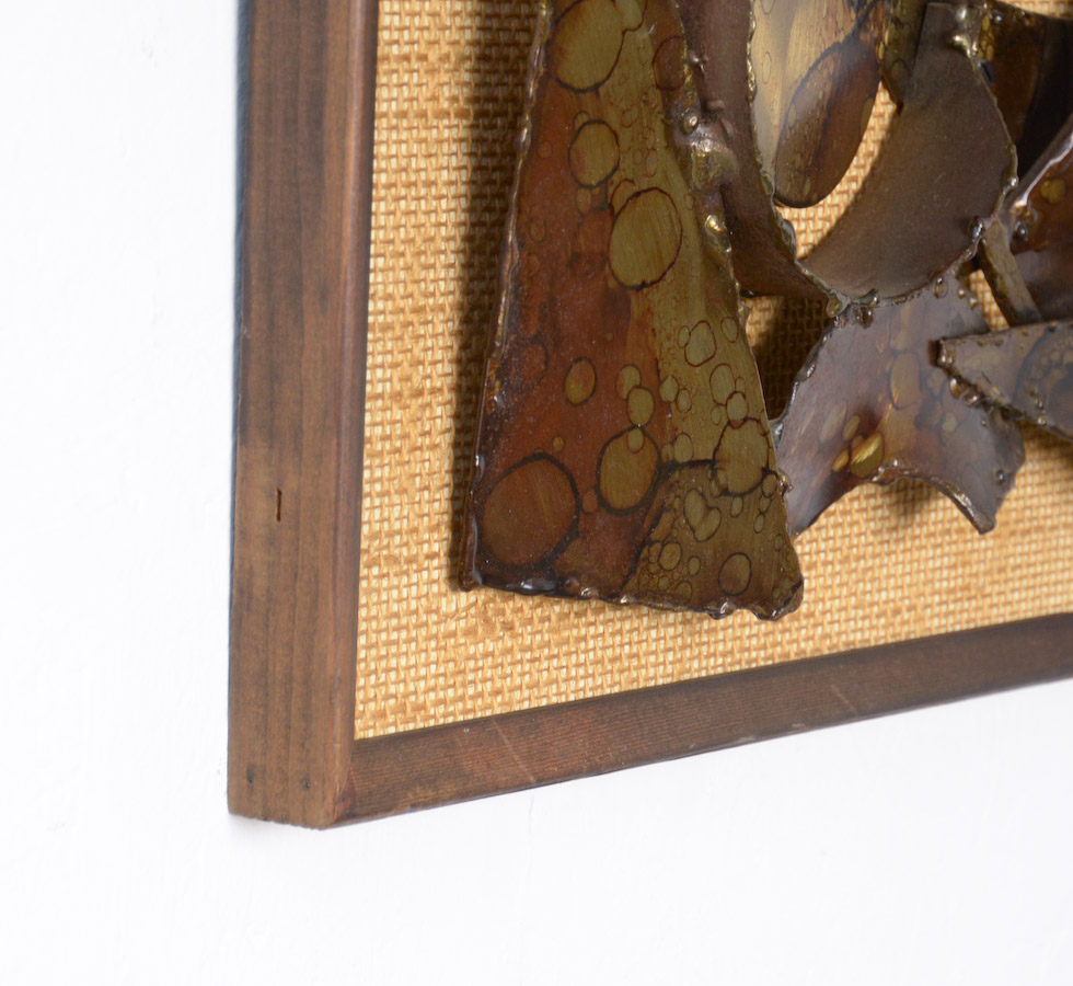 Brutalist Wall Sculpture by Henrik Horst, Denmark