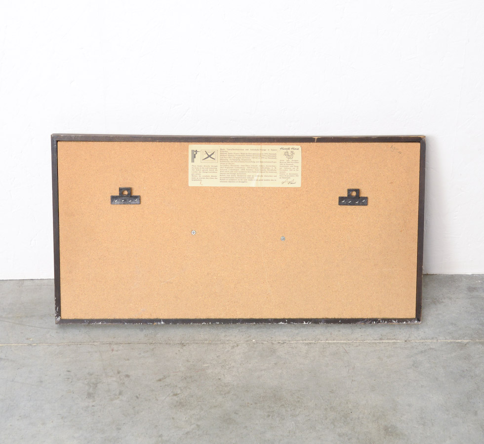 Brutalist Wall Sculpture by Henrik Horst, Denmark