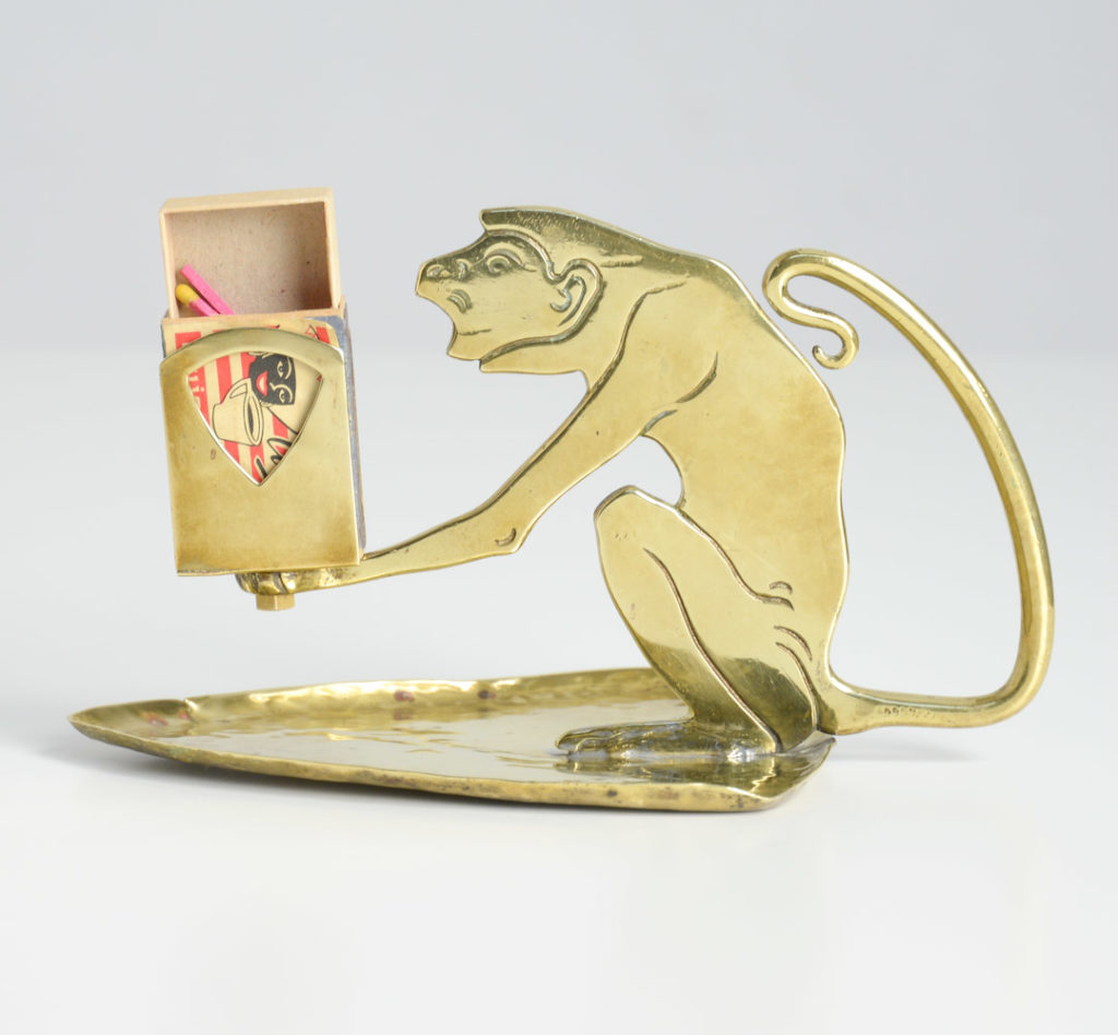 Jugendstil Matchbox Holder by Ignatius Taschner