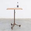 Industrial Adjustable Side Table