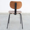 Industrial Chair by Willy Van Der Meeren for Tubax