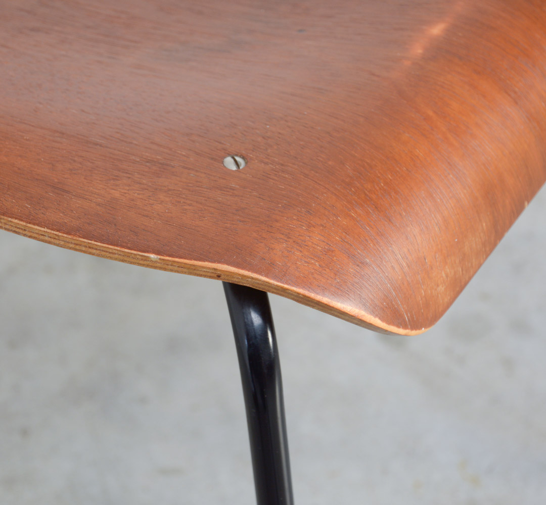 Industrial Chair by Willy Van Der Meeren for Tubax