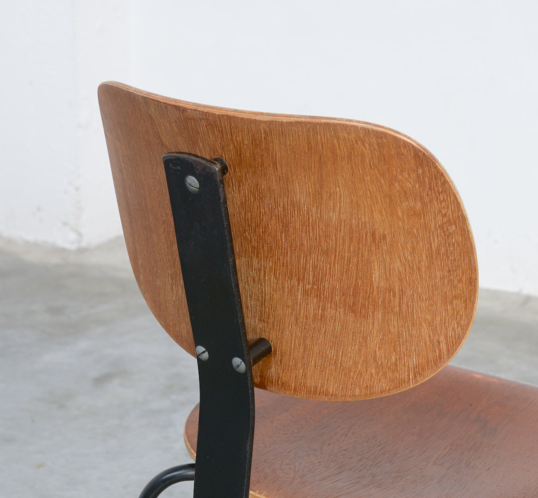 Industrial Chair by Willy Van Der Meeren for Tubax