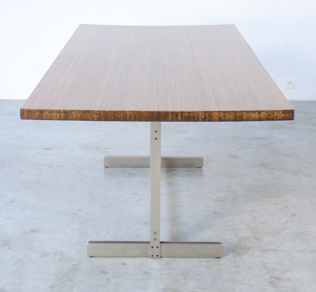 Exclusive Wenge Dining Table by Jules Wabbes for Mobilier Universel